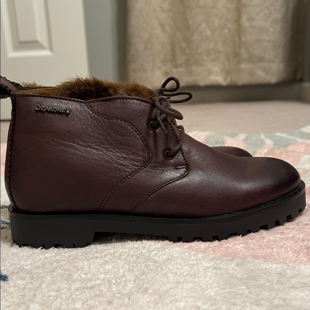 Women’s BearPaw Brand Ankle Boots. New. Never worn.